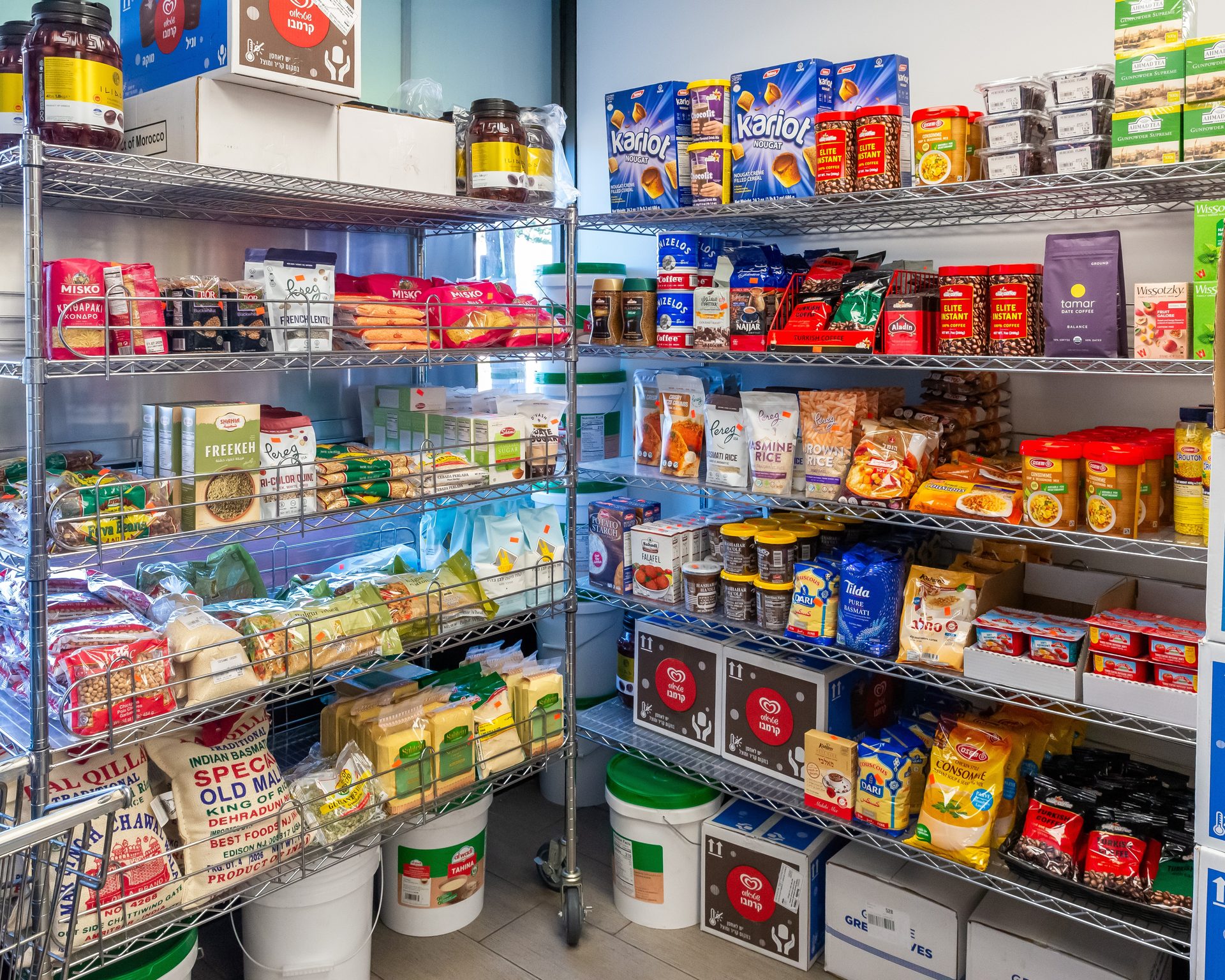 Imported groceries on Merrick Road