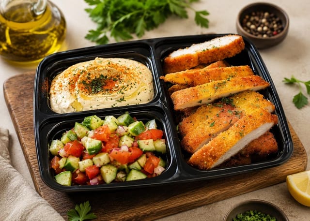 Chicken Schnitzel (Platter)