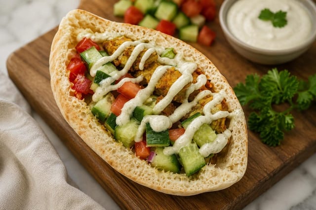 Chicken Shawarma (Pita).