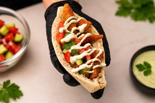 Chicken Schnitzel (Pita)