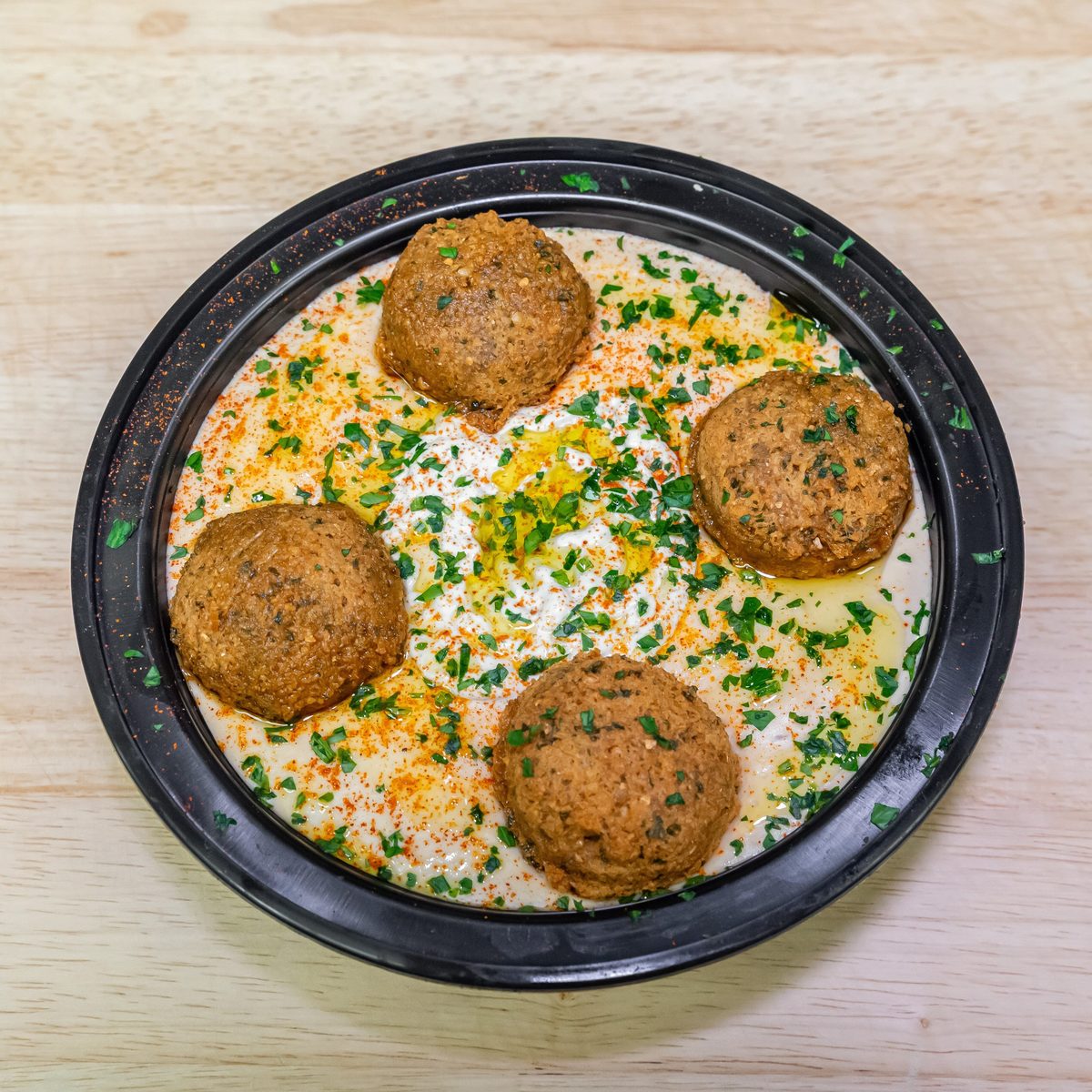 Hummus & Falafel (4) Bowl